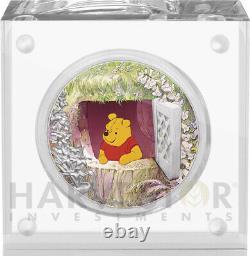 2020 Disney Winnie L'ourson Série Winnie L'ourson 1 Oz. Silver Coin Ogp