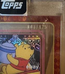 2025 Topps Disney Mint Winnie L'Ourson Cinq de Coeurs /125 Première Impression