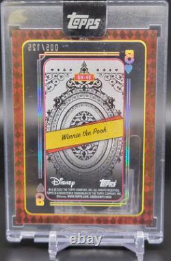 2025 Topps Disney Mint Winnie l’Ourson 5 de Cœurs /125 QH-40