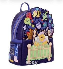 2026 Disney D23 Loungefly Winnie l’Ourson Heffalumps Woozles Sac à dos EN MAIN