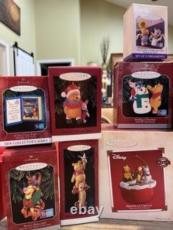 23 ornements de Noël Winnie l'Ourson lot NIB