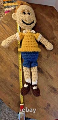 6 Personnages en Crochet Faits Main de Winnie l'Ourson Rares
