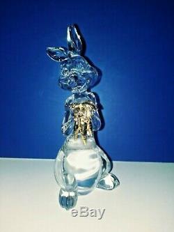 8 Retraité Disney Lenox Winnie L'ourson En Cristal Figurines, Retraité 2004 M / C