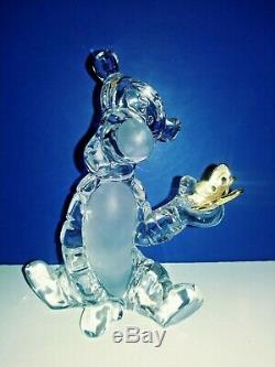 8 Retraité Disney Lenox Winnie L'ourson En Cristal Figurines, Retraité 2004 M / C