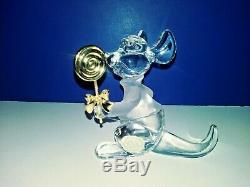 8 Retraité Disney Lenox Winnie L'ourson En Cristal Figurines, Retraité 2004 M / C