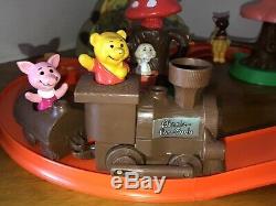80 Vtg Winnie L'ourson 100 Acre Woods Play Set Complet Spectra Disney Sears