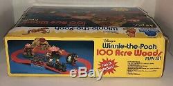80 Vtg Winnie L'ourson 100 Acre Woods Play Set Complet Spectra Disney Sears