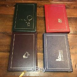 A. A. Milne Easton Press - Livres De Volume En Cuir 4 Volumes - Collectionneur Winnie L'ourson
