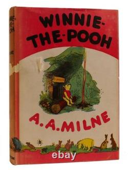 A. A. Milne WINNIE L'OURSON 1re édition ainsi réimprimée