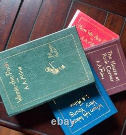 A. A. Milne Winnie l'Ourson Édition de Collection 4 Volumes Easton Press 1985