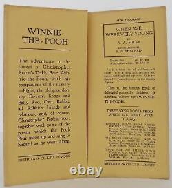 A Milne / Winnie The Pooh 1ère Édition 1926 #2204039