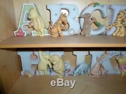 Alphabet Classique Winnie L'ourson Disney Michel & Company Complete