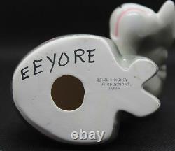Années 1960 Walt Disney Productions Japon Winnie The Pooh Eeyore Porcelaine Figurine 3