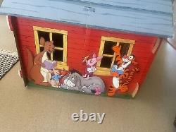 Années 1980 Disney Winnie l'ourson École Maison de jeu, en excellent état