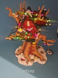 Arbre de Noël lumineux Disney Tigger - Maison de l'arbre Winnie l'Ourson Vintage Rare - LIRE