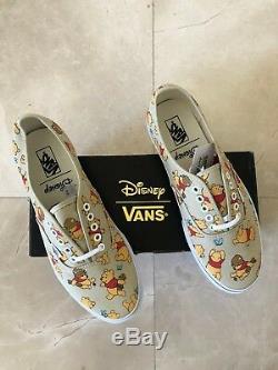 Authentic Disney Winnie L'ourson Vans Taille 11 Pour Hommes
