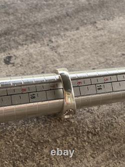 Bague Disney Vintage en Argent Sterling 925 Embossée Winnie l'Ourson et ses Amis 6.5