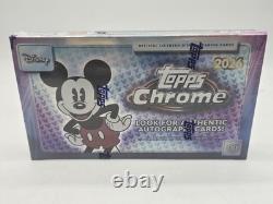 Boîte Hobby Topps Chrome Disney 2026 scellée en usine, en main, livraison gratuite