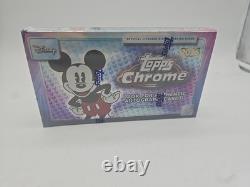 Boîte Hobby Topps Chrome Disney 2026 scellée en usine, en main, livraison gratuite
