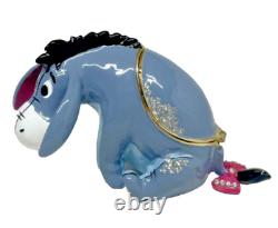 Boîte à bijoux en pierres précieuses Winnie l'Ourson et Eeyore des Arribas Brothers des Parcs Disney
