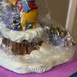 Boîte à musique Winnie l’Ourson de Disney, ménorah de Hanoucca pour enfant, charmante et rare ! DANS SA BOÎTE