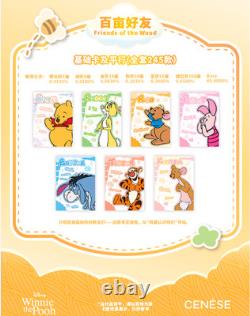 Boîte scellée d’usine Hitcard Disney Winnie l’Ourson 100e anniversaire (10 boîtes)