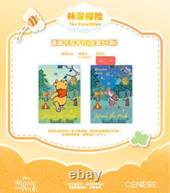 Boîte scellée d’usine Hitcard Disney Winnie l’Ourson 100e anniversaire (10 boîtes)
