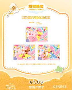 Boîte scellée d’usine Hitcard Disney Winnie l’Ourson 100e anniversaire (10 boîtes)