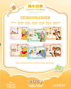 Boîte scellée d’usine Hitcard Disney Winnie l’Ourson 100e anniversaire (10 boîtes)