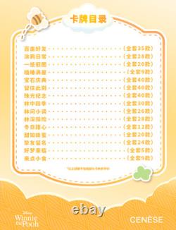 Boîte scellée d’usine Hitcard Disney Winnie l’Ourson 100e anniversaire (10 boîtes)