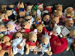 Bonnet En Peluche Disney Winnie The Pooh, Collection Nounours X89, Tout En Vgc