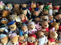 Bonnet En Peluche Disney Winnie The Pooh, Collection Nounours X89, Tout En Vgc