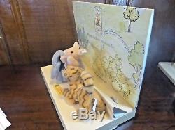 Boxed Steiff Winnie Le Pooh Set Miniature Eeyore / Piglet / Tigger Ltd Edn