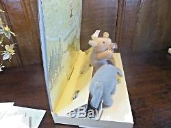 Boxed Steiff Winnie Le Pooh Set Miniature Eeyore / Piglet / Tigger Ltd Edn