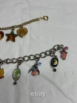 Bracelets de charme Disney vintage, collection rare de princesses Disney et Winnie l'Ourson