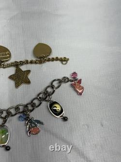 Bracelets de charme Disney vintage, collection rare de princesses Disney et Winnie l'Ourson