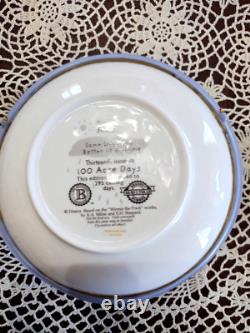 Bradford Exch. Lot de 10 Assiettes 3D Disney Winnie l'Ourson, Série des 100 Acres