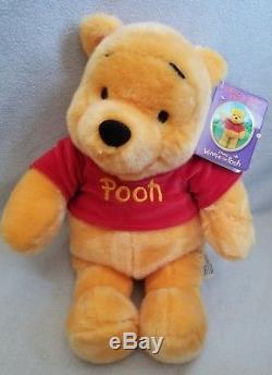 Build A Bear Peluche 2006 Exclusif Winnie L'ourson Eeyeore Piglet Tigger Lot