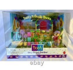 COLLECTION COMPLÈTE ! Ensemble de la maison dans les arbres Mattel Pooh's Friendly Places de 1998