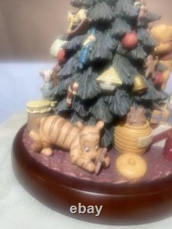 Centre de table de Noël Charpente Disney Winnie l'Ourson & Amis MIB