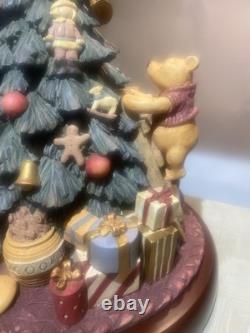 Centre de table de Noël Charpente Disney Winnie l'Ourson & Amis MIB