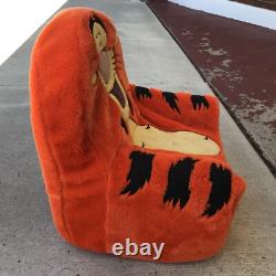Chaise pour tout-petit Tigger vintage en mousse peluche Winnie l'Ourson RARE HTF Expédition rapide