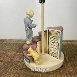 Charpente Disney Winnie The Pooh & Christopher Robin Staircase Lamp Works