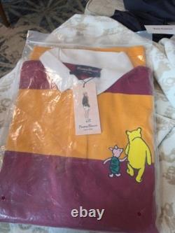 Chemise en coton pour homme taille L NWT Rowing Blazers x Winnie l’Ourson, très belle