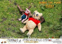 Christopher Robin Hot Toys Mms503 Disney Winnie L'ourson Jeu De 2 & Porcinet