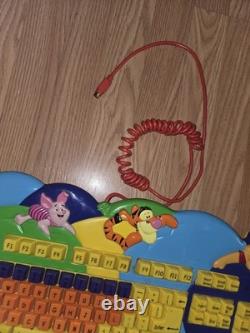 Clavier Microsoft d'apprentissage Winnie l'Ourson vintage Disney Tigger Porcinet