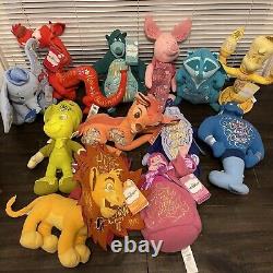 Collection Complète des Peluches Disney Wisdom Janv - Déc Collectibles Disney