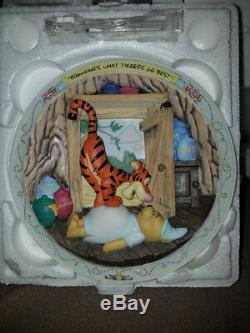 Collection De Plaques 3d De Winnie L'ourson Et Ses Amis - Bradford Exchange