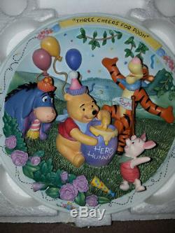 Collection De Plaques 3d De Winnie L'ourson Et Ses Amis - Bradford Exchange