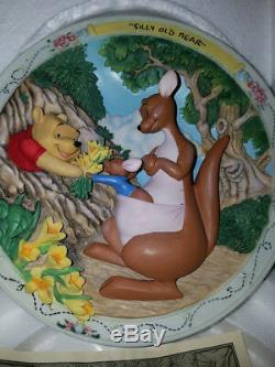 Collection De Plaques 3d De Winnie L'ourson Et Ses Amis - Bradford Exchange